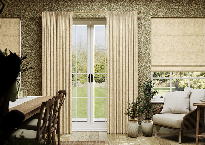 Maurice, Caramel - Made to Measure Curtains - Image 3